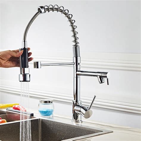 63 69. . 2 handle kitchen faucet with pull down sprayer